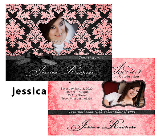 jessica photo card